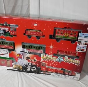 Goldlok Holiday Express Train Set - 52.25" x 29",  Age 4+ - New